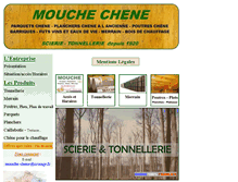 Tablet Screenshot of mouche-chene.com